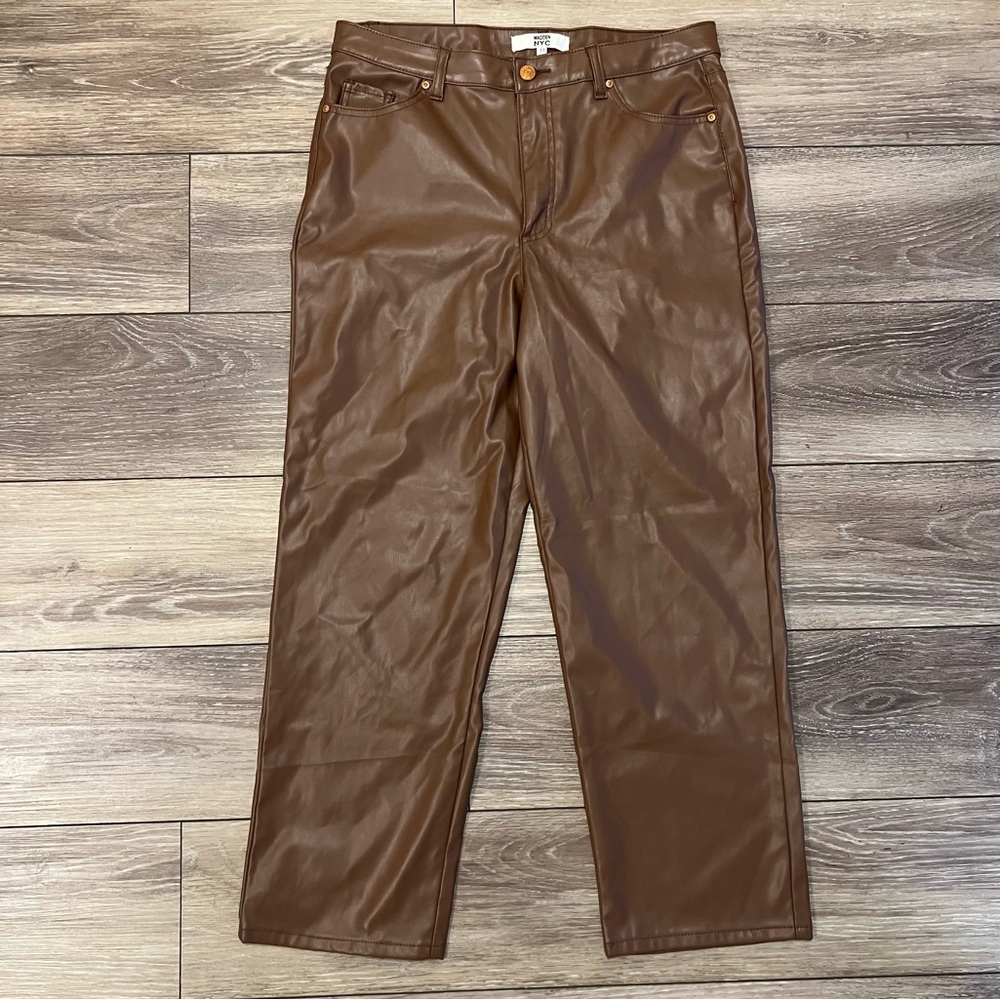 Madden NYC Faux Leather Pants